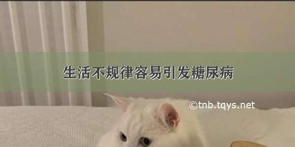 生活不规律容易引发糖尿病