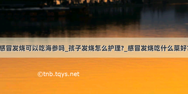 感冒发烧可以吃海参吗_孩子发烧怎么护理?_感冒发烧吃什么菜好?