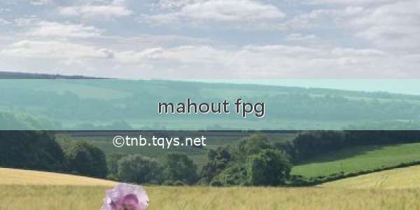 mahout fpg