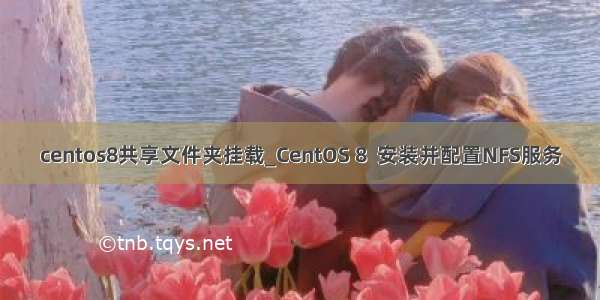 centos8共享文件夹挂载_CentOS 8  安装并配置NFS服务