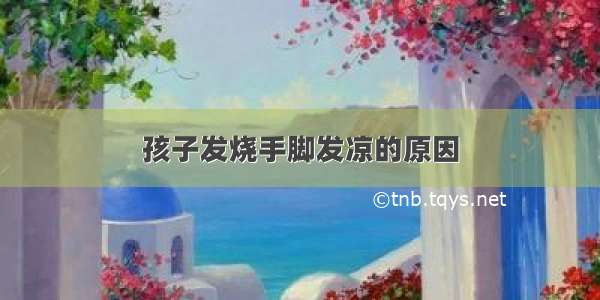 孩子发烧手脚发凉的原因