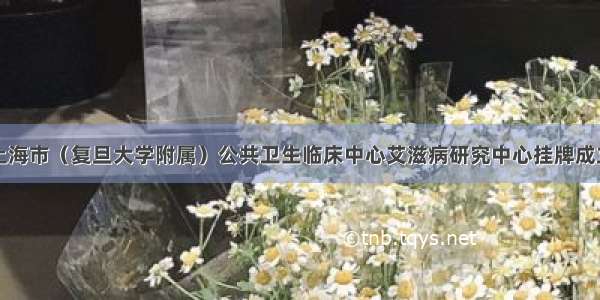 上海市（复旦大学附属）公共卫生临床中心艾滋病研究中心挂牌成立