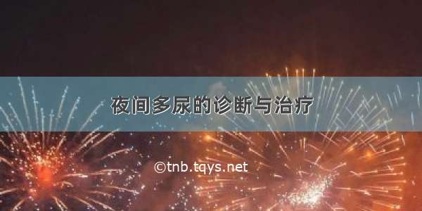 夜间多尿的诊断与治疗