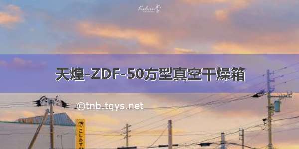 天煌-ZDF-50方型真空干燥箱