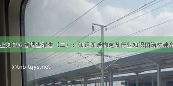 行业知识图谱调查报告（二）：知识图谱构建及行业知识图谱构建举例