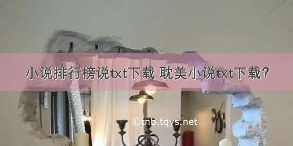 小说排行榜说txt下载 耽美小说txt下载？