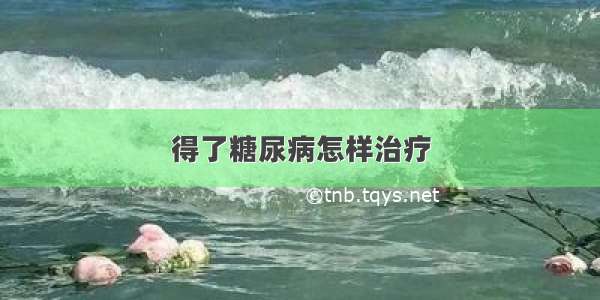 得了糖尿病怎样治疗