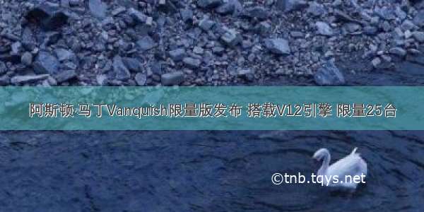 阿斯顿·马丁Vanquish限量版发布 搭载V12引擎 限量25台