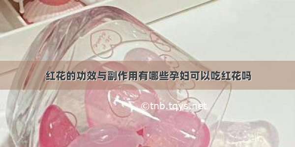 红花的功效与副作用有哪些孕妇可以吃红花吗