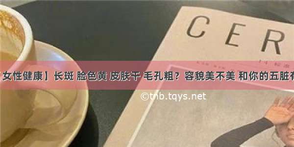 【女性健康】长斑 脸色黄 皮肤干 毛孔粗？容貌美不美 和你的五脏有关