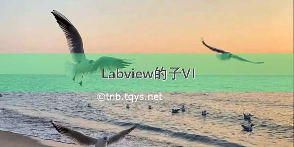 Labview的子VI