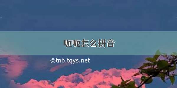 呃呃怎么拼音