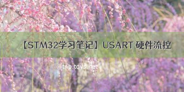 【STM32学习笔记】USART 硬件流控