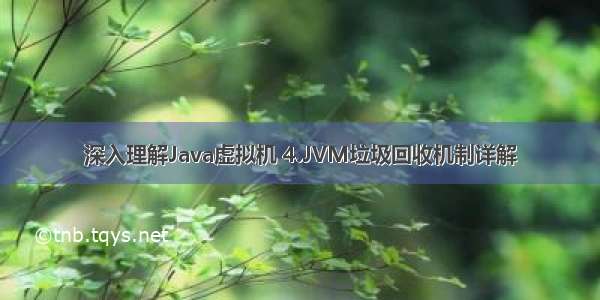 深入理解Java虚拟机 4.JVM垃圾回收机制详解