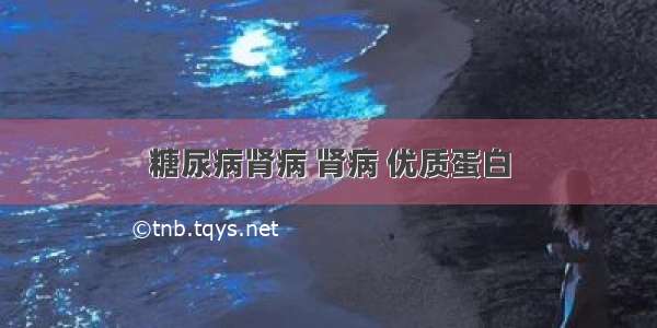 糖尿病肾病 肾病 优质蛋白