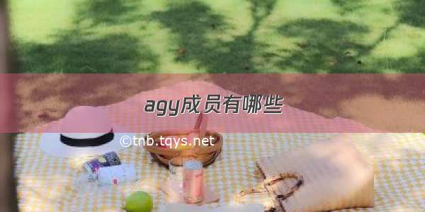 agy成员有哪些