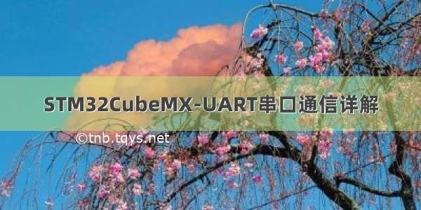 STM32CubeMX-UART串口通信详解