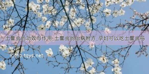 土鳖虫的功效与作用_土鳖虫的治病附方_孕妇可以吃土鳖虫吗