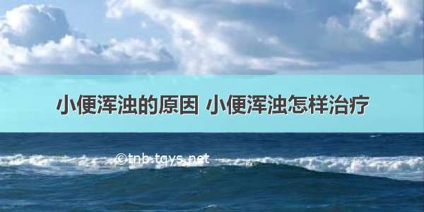 小便浑浊的原因 小便浑浊怎样治疗