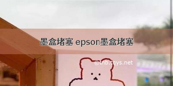 墨盒堵塞 epson墨盒堵塞