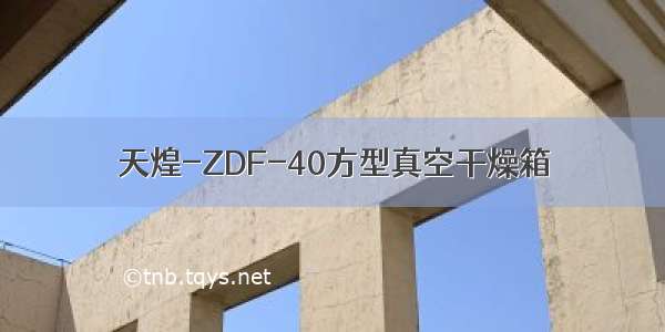 天煌-ZDF-40方型真空干燥箱