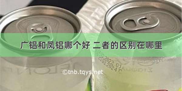 广铝和凤铝哪个好 二者的区别在哪里