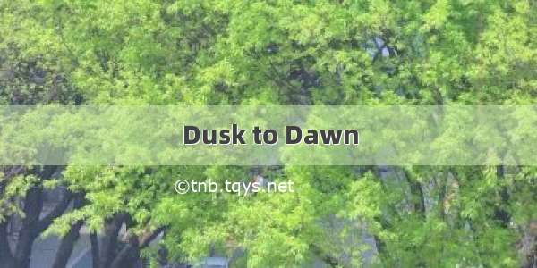Dusk to Dawn