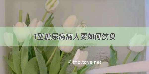 1型糖尿病病人要如何饮食