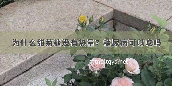 为什么甜菊糖没有热量？糖尿病可以吃吗