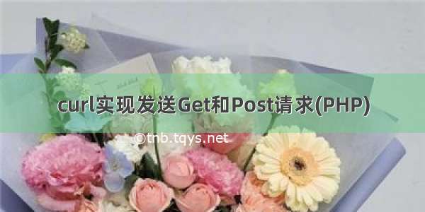 curl实现发送Get和Post请求(PHP)