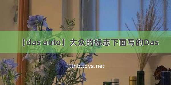 【das auto】大众的标志下面写的Das