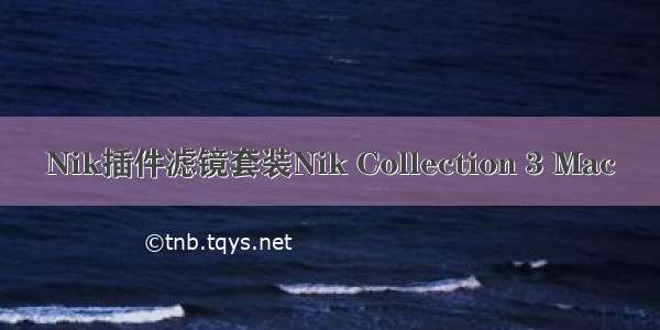 Nik插件滤镜套装Nik Collection 3 Mac