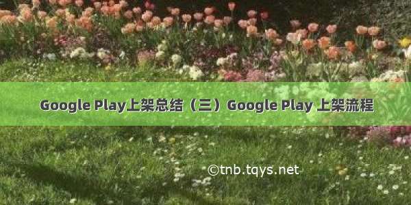 Google Play上架总结（三）Google Play 上架流程