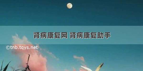 肾病康复网 肾病康复助手