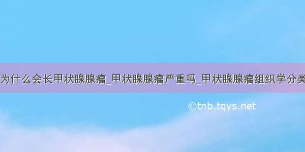 为什么会长甲状腺腺瘤_甲状腺腺瘤严重吗_甲状腺腺瘤组织学分类