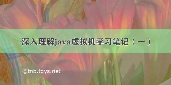 深入理解java虚拟机学习笔记（一）