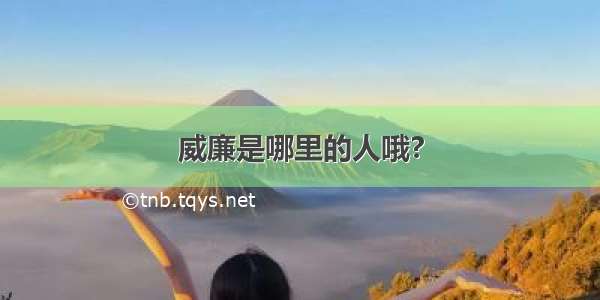 威廉是哪里的人哦?