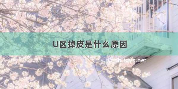 U区掉皮是什么原因