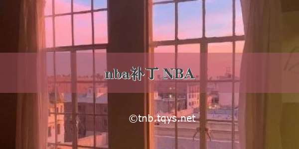 nba补丁 NBA