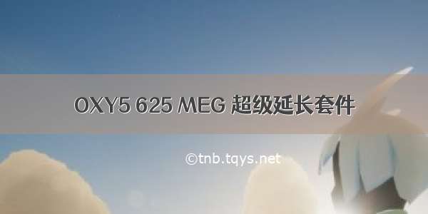 OXY5 625 MEG 超级延长套件