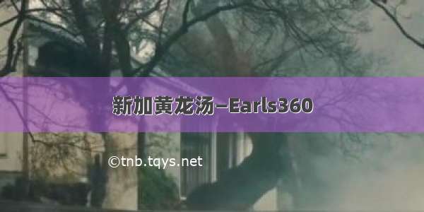 新加黄龙汤—Earls360