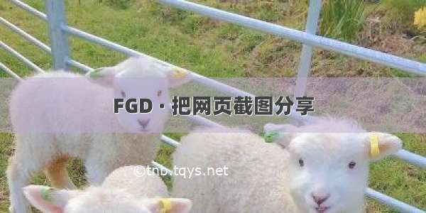 FGD · 把网页截图分享