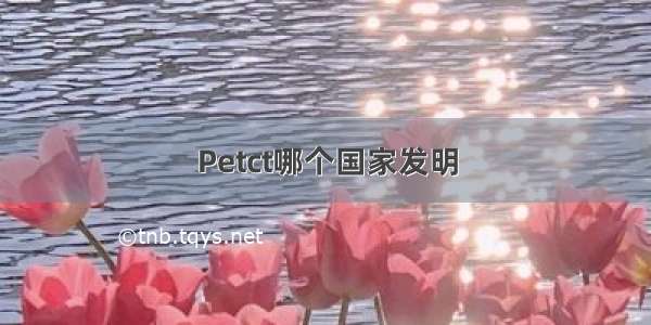 Petct哪个国家发明