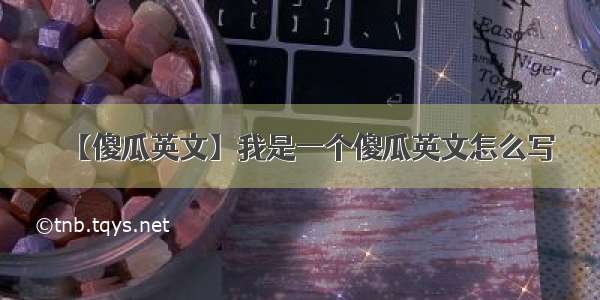 【傻瓜英文】我是一个傻瓜英文怎么写