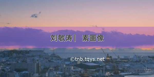 刘敏涛 ▏素画像