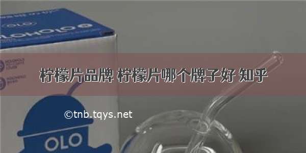 柠檬片品牌 柠檬片哪个牌子好 知乎