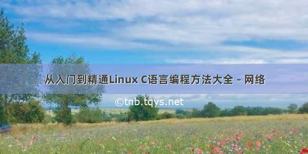 从入门到精通Linux C语言编程方法大全 – 网络