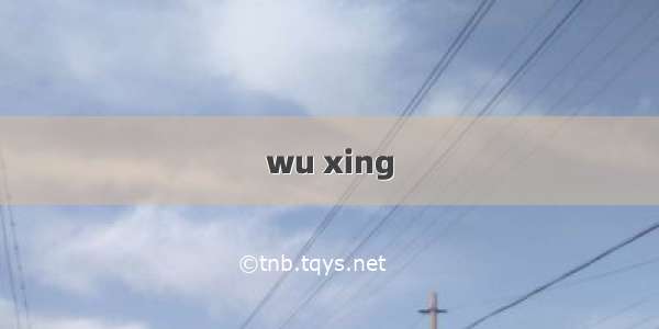 wu xing