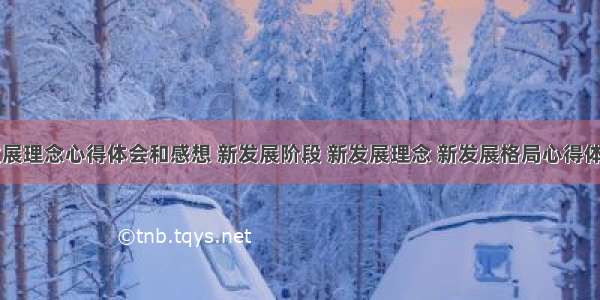 街道新发展理念心得体会和感想 新发展阶段 新发展理念 新发展格局心得体会(七篇)