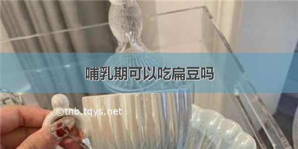 哺乳期可以吃扁豆吗